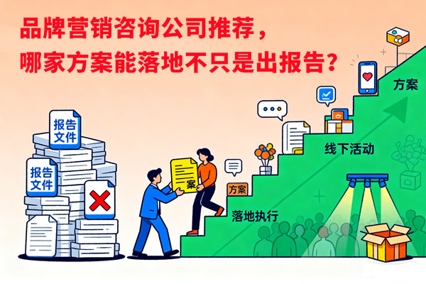 品牌營銷咨詢公司推薦，哪家方案能落地不只是出報告？